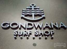 Letras Corpóreas en Tenerife - Metal (4)