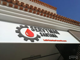 Letras Corpóreas en Tenerife