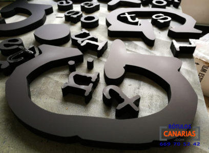 Letras Corpóreas en Tenerife - PVC (4)
