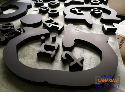 Letras Corpóreas en Tenerife - PVC (4)